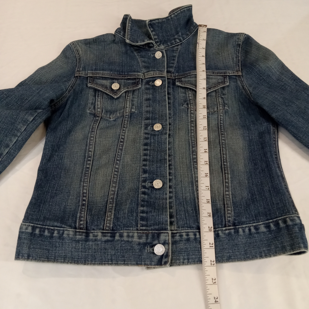Gap Women's Vintage Classic Denim Blue Jacket Size Small - Picture 12 of 16